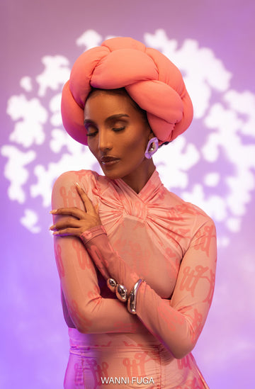 Wanni Fuga Iris Body Suit Degraded (Pink)